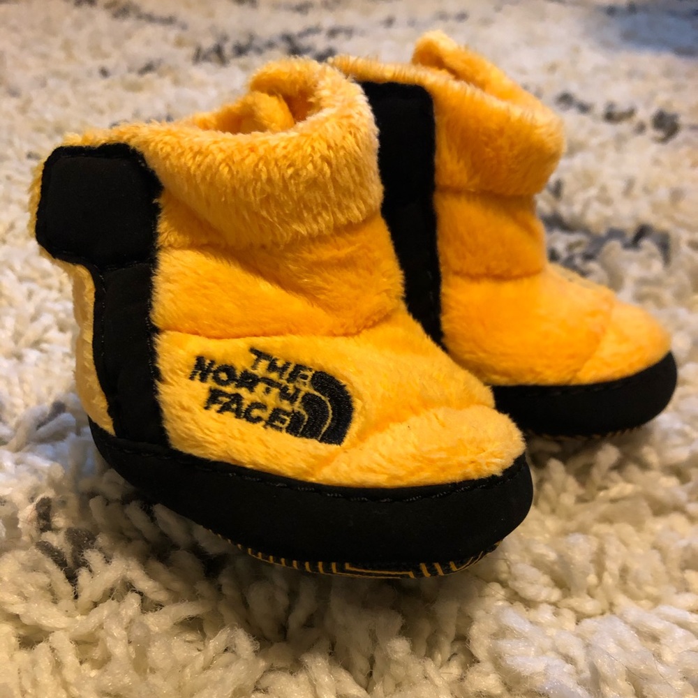 North Face baby booties